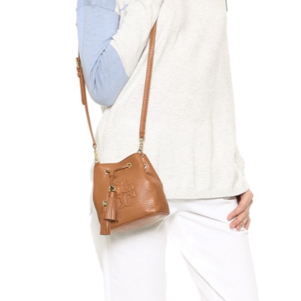 Tory Burch Thea crossover mini tassel purse